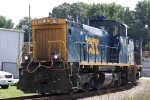 CSX 1104 approaches Rivers Avenue